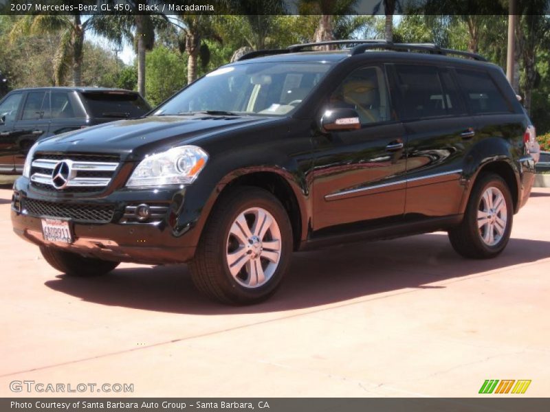 Black / Macadamia 2007 Mercedes-Benz GL 450
