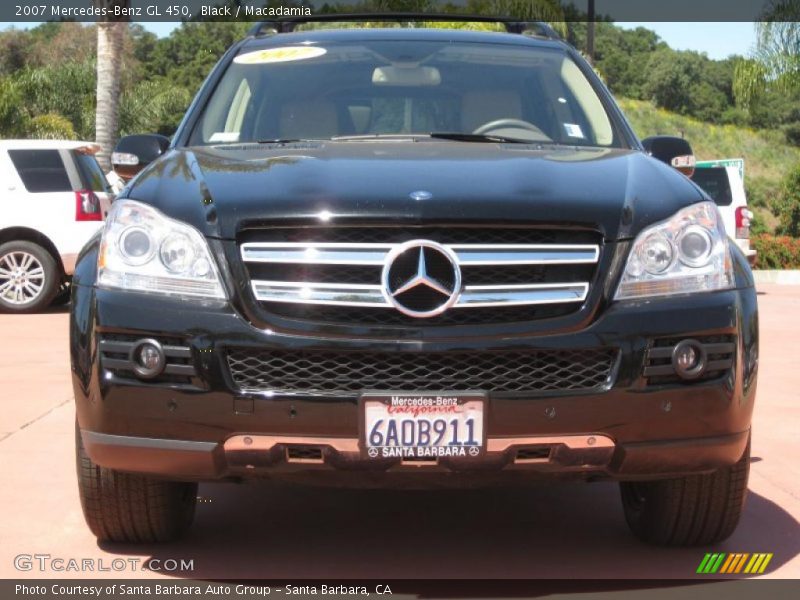 Black / Macadamia 2007 Mercedes-Benz GL 450