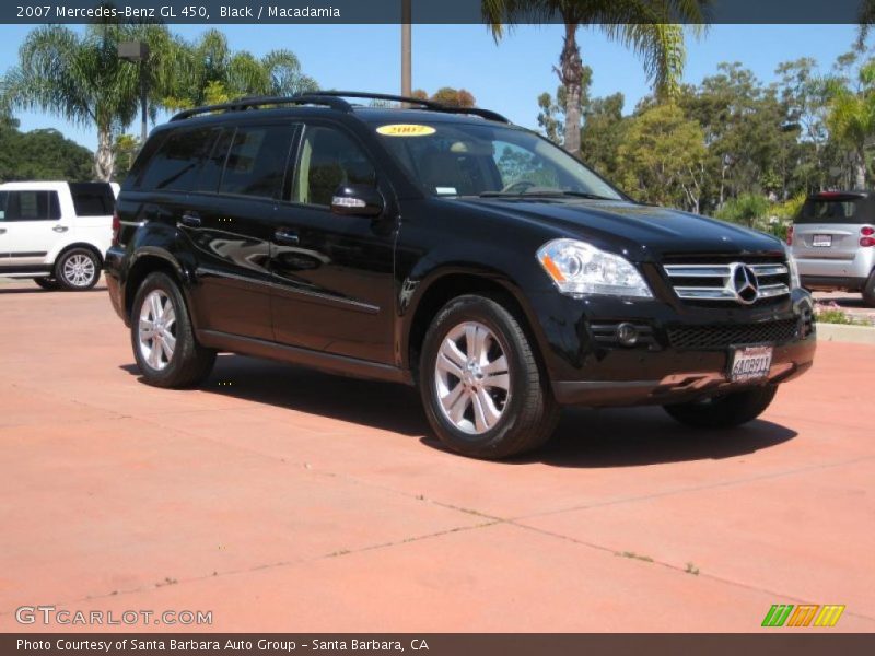Black / Macadamia 2007 Mercedes-Benz GL 450