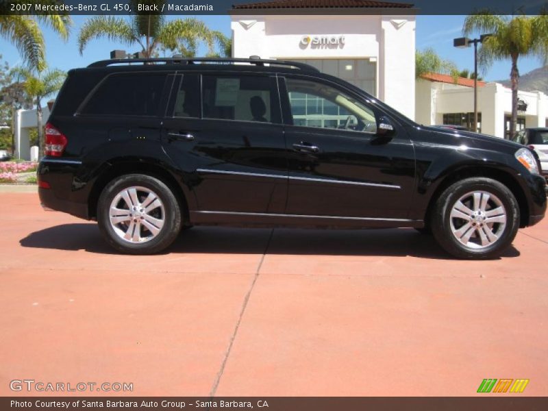 Black / Macadamia 2007 Mercedes-Benz GL 450