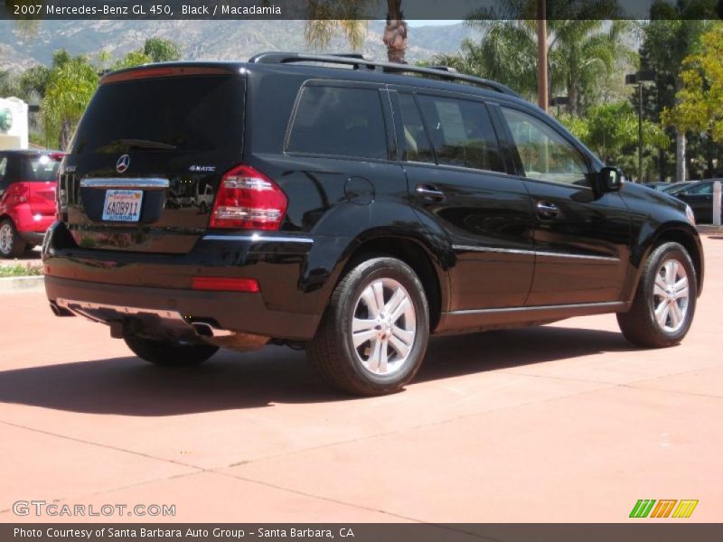 Black / Macadamia 2007 Mercedes-Benz GL 450
