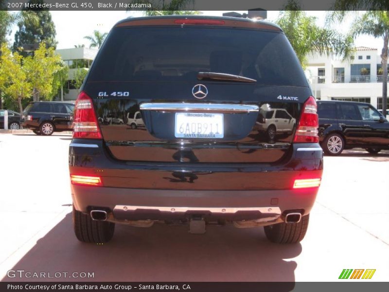 Black / Macadamia 2007 Mercedes-Benz GL 450