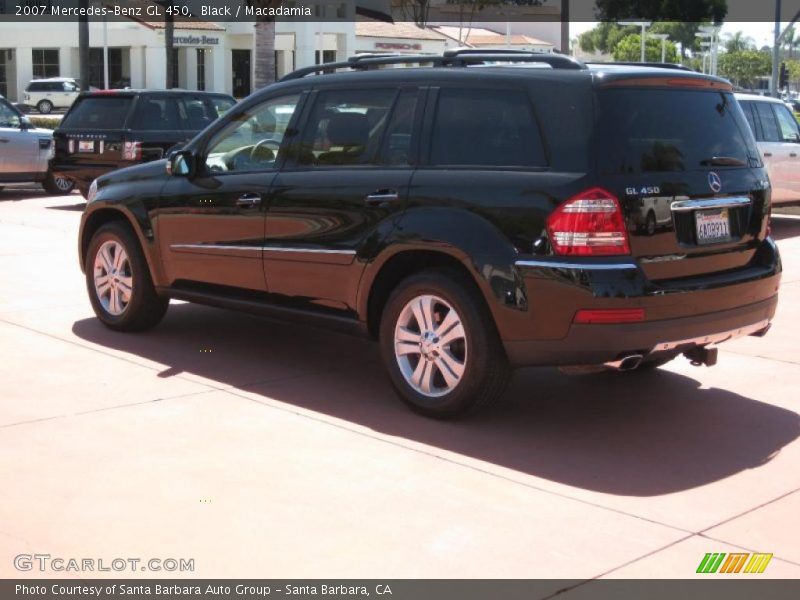 Black / Macadamia 2007 Mercedes-Benz GL 450