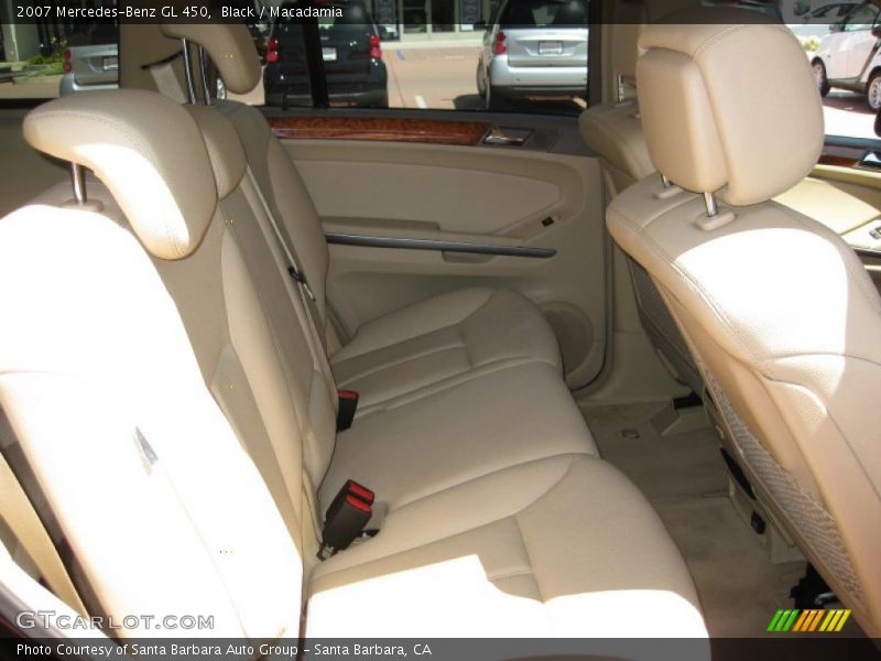 Black / Macadamia 2007 Mercedes-Benz GL 450
