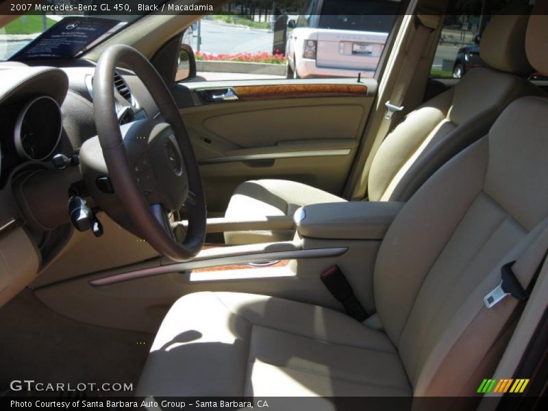 Black / Macadamia 2007 Mercedes-Benz GL 450