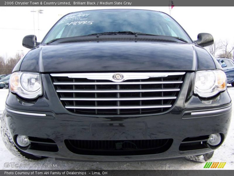 Brilliant Black / Medium Slate Gray 2006 Chrysler Town & Country Limited