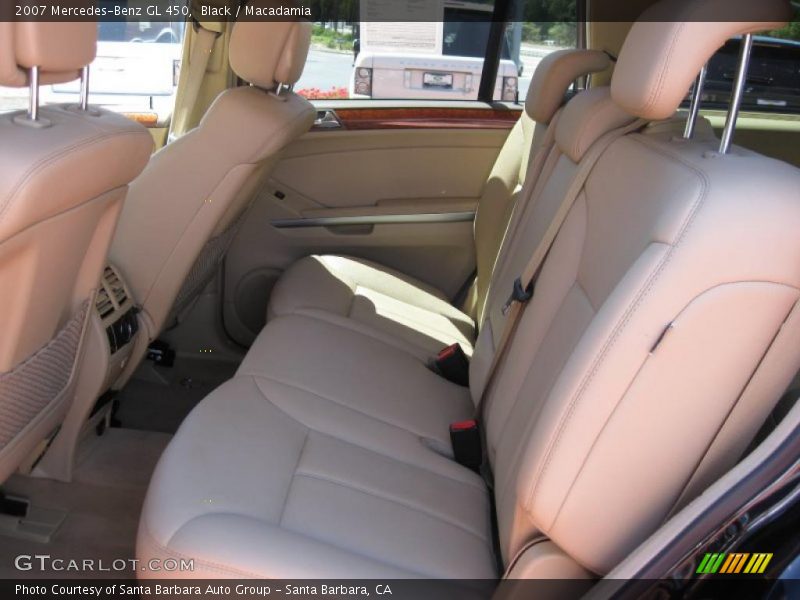 Black / Macadamia 2007 Mercedes-Benz GL 450