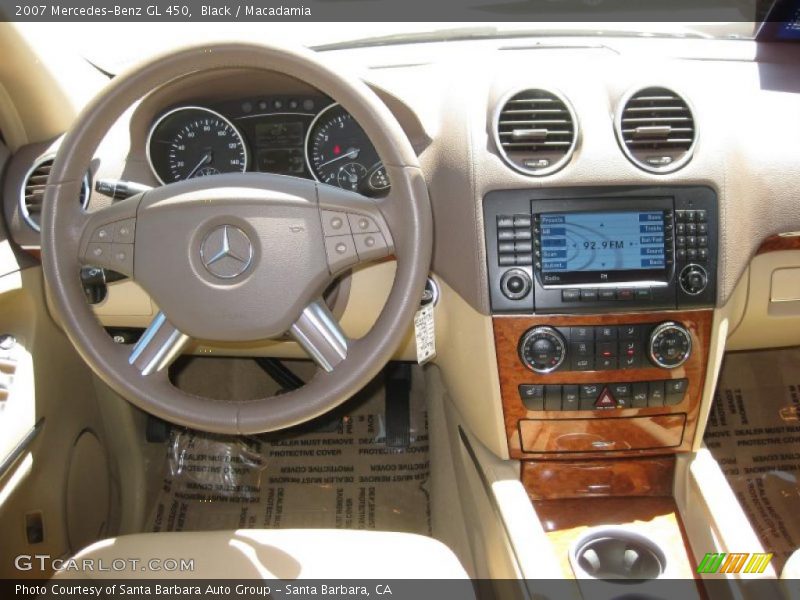 Black / Macadamia 2007 Mercedes-Benz GL 450