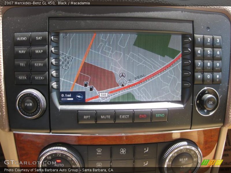 Black / Macadamia 2007 Mercedes-Benz GL 450