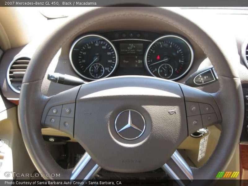 Black / Macadamia 2007 Mercedes-Benz GL 450