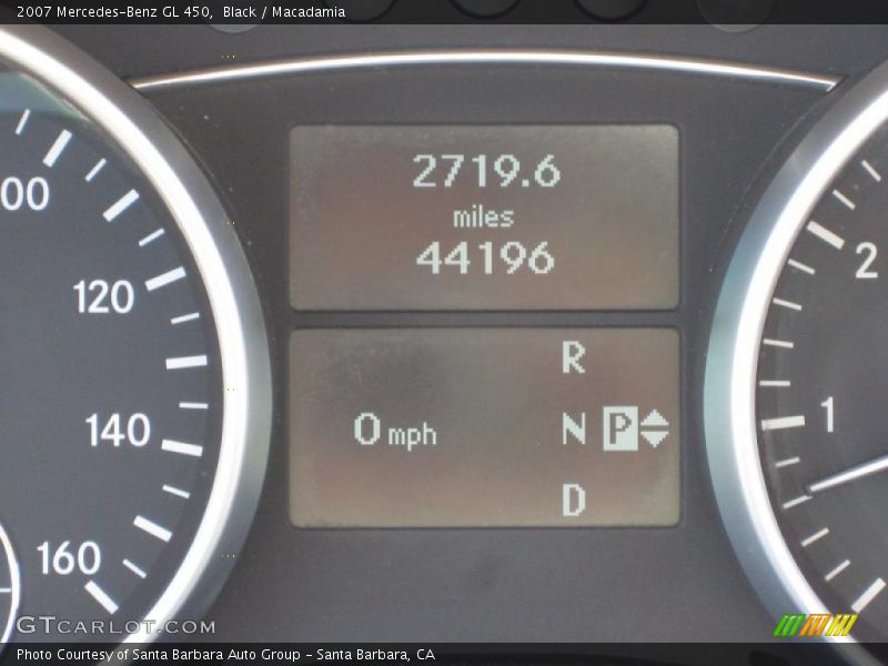 Black / Macadamia 2007 Mercedes-Benz GL 450