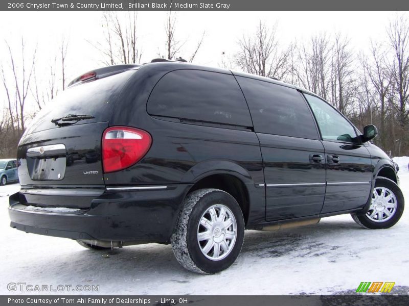 Brilliant Black / Medium Slate Gray 2006 Chrysler Town & Country Limited