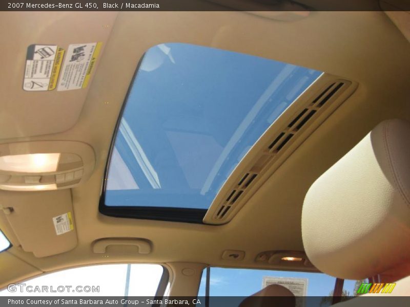 Black / Macadamia 2007 Mercedes-Benz GL 450