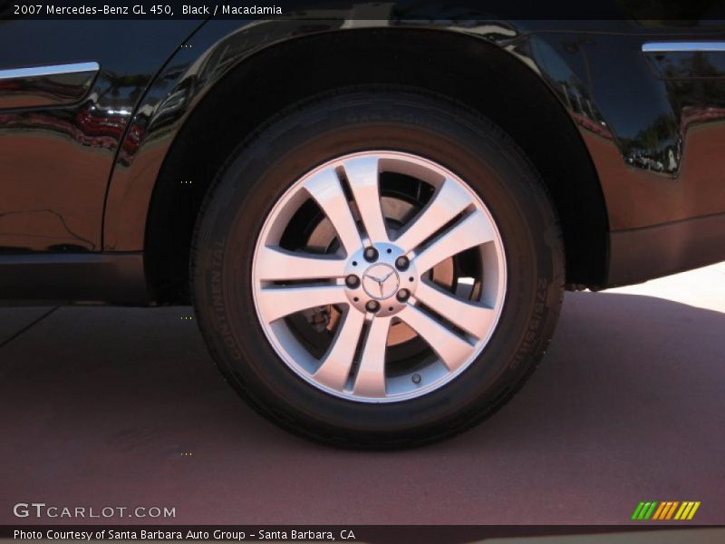 Black / Macadamia 2007 Mercedes-Benz GL 450