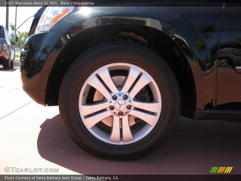 Black / Macadamia 2007 Mercedes-Benz GL 450