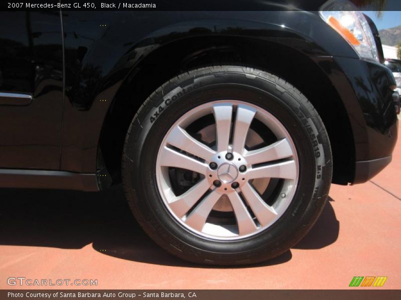 Black / Macadamia 2007 Mercedes-Benz GL 450