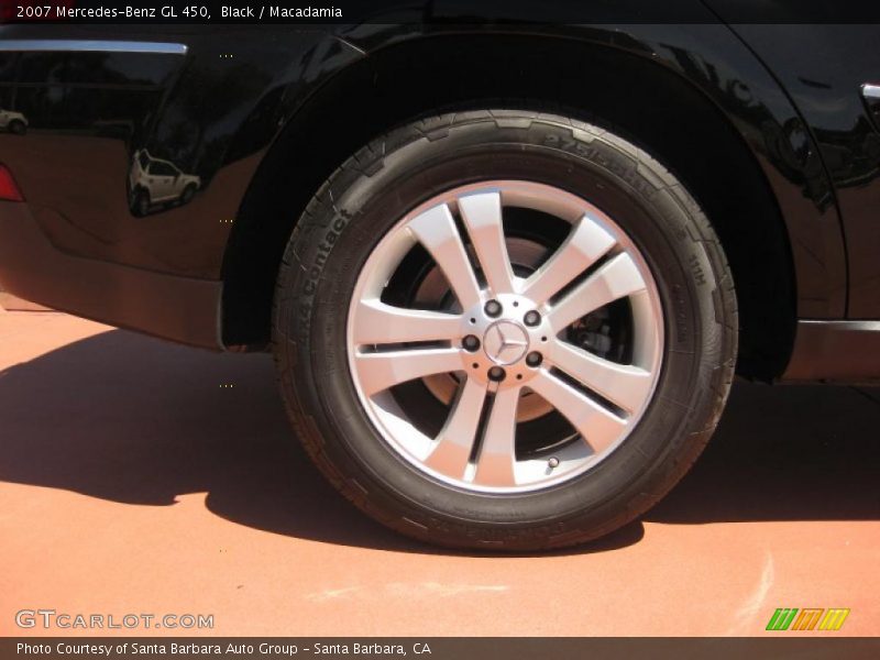 Black / Macadamia 2007 Mercedes-Benz GL 450