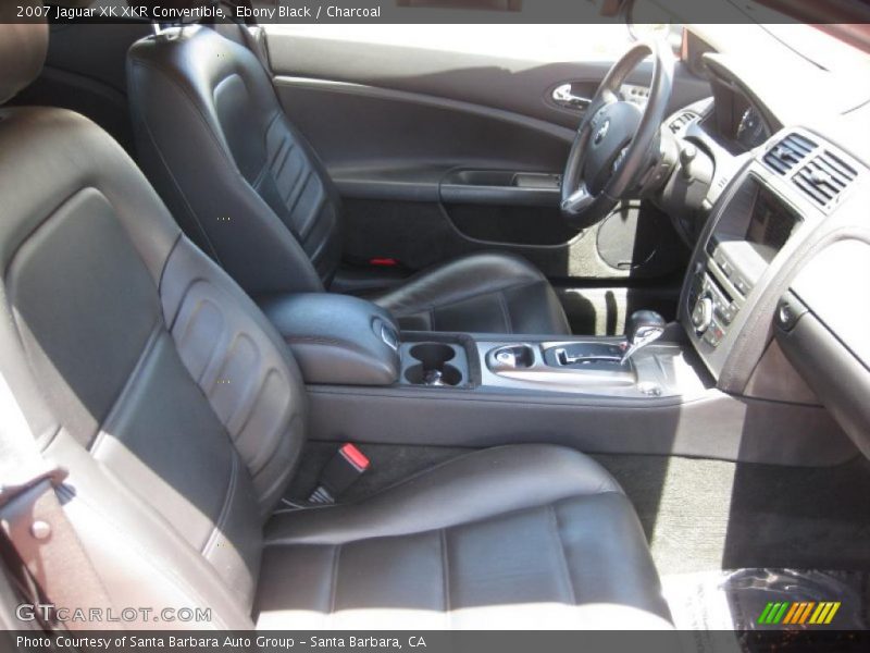 Ebony Black / Charcoal 2007 Jaguar XK XKR Convertible