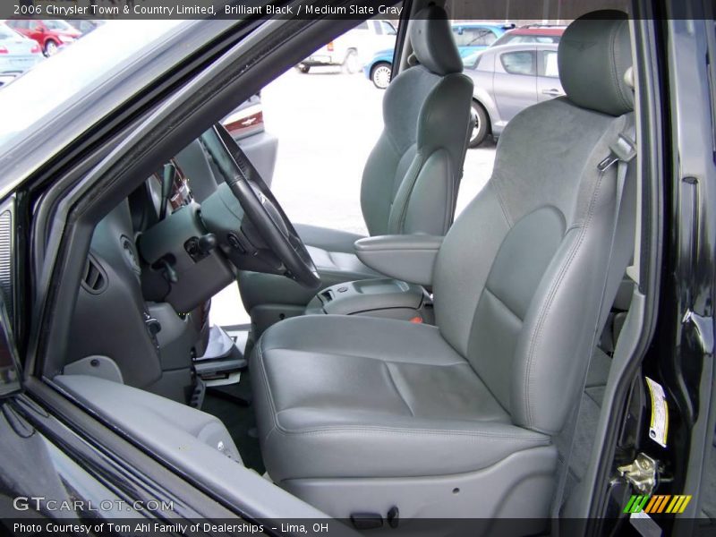 Brilliant Black / Medium Slate Gray 2006 Chrysler Town & Country Limited