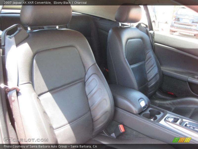 Ebony Black / Charcoal 2007 Jaguar XK XKR Convertible
