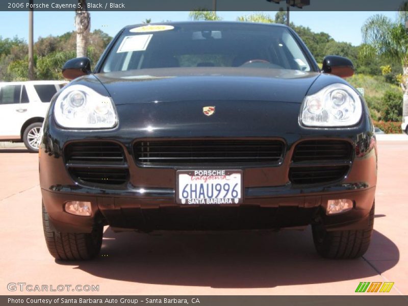 Black / Black 2006 Porsche Cayenne S