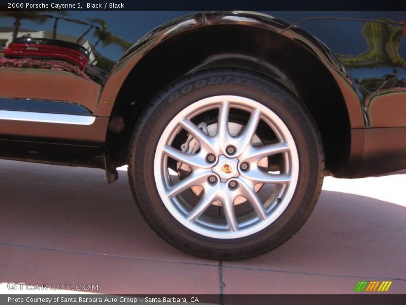 Black / Black 2006 Porsche Cayenne S
