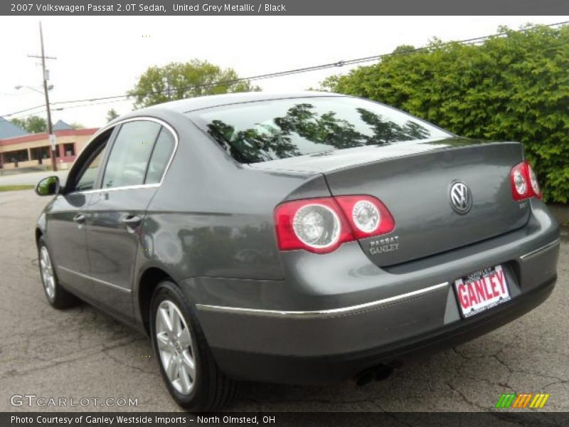 United Grey Metallic / Black 2007 Volkswagen Passat 2.0T Sedan