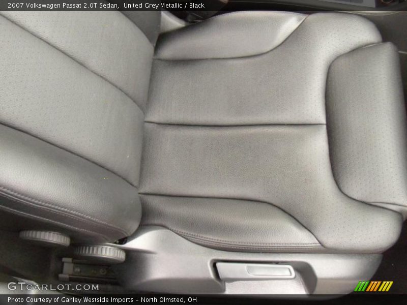 United Grey Metallic / Black 2007 Volkswagen Passat 2.0T Sedan