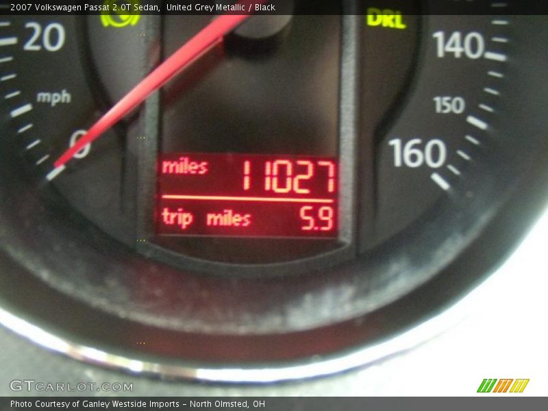 United Grey Metallic / Black 2007 Volkswagen Passat 2.0T Sedan