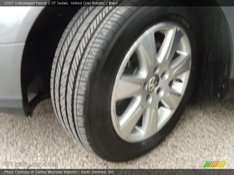 United Grey Metallic / Black 2007 Volkswagen Passat 2.0T Sedan