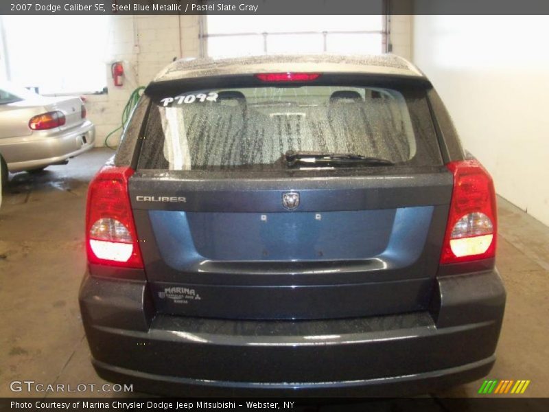 Steel Blue Metallic / Pastel Slate Gray 2007 Dodge Caliber SE