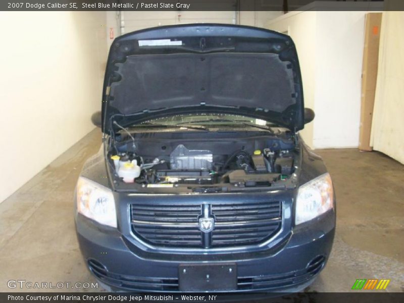 Steel Blue Metallic / Pastel Slate Gray 2007 Dodge Caliber SE