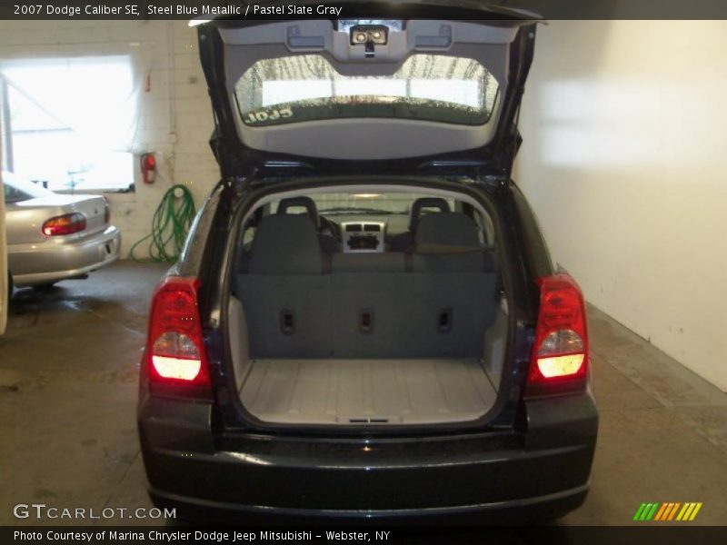 Steel Blue Metallic / Pastel Slate Gray 2007 Dodge Caliber SE