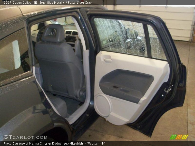 Steel Blue Metallic / Pastel Slate Gray 2007 Dodge Caliber SE