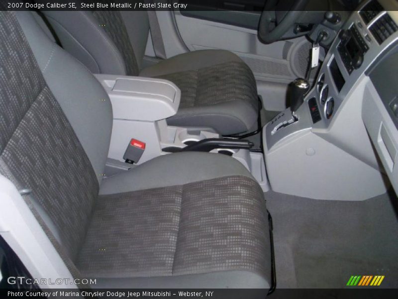Steel Blue Metallic / Pastel Slate Gray 2007 Dodge Caliber SE