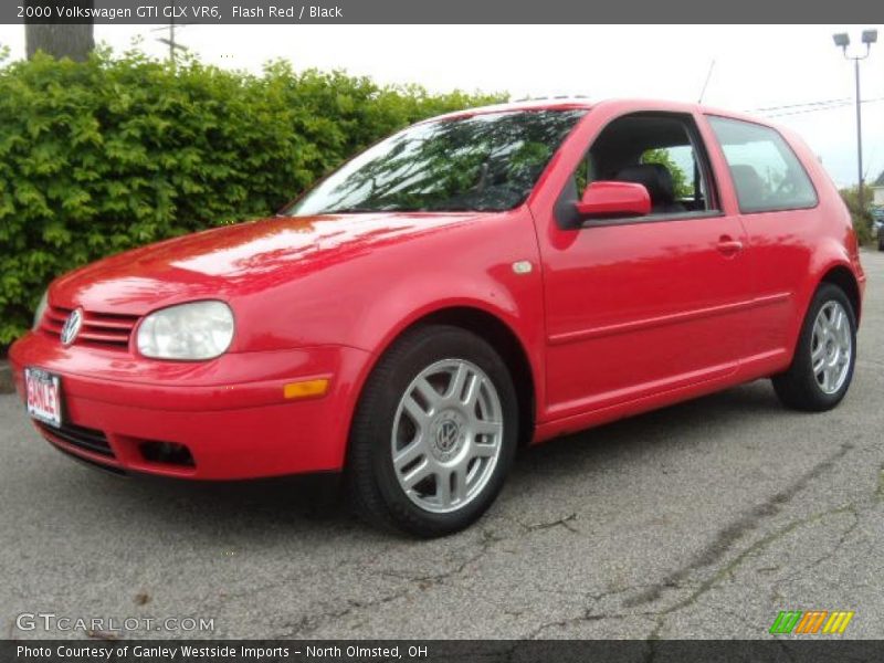 Flash Red / Black 2000 Volkswagen GTI GLX VR6