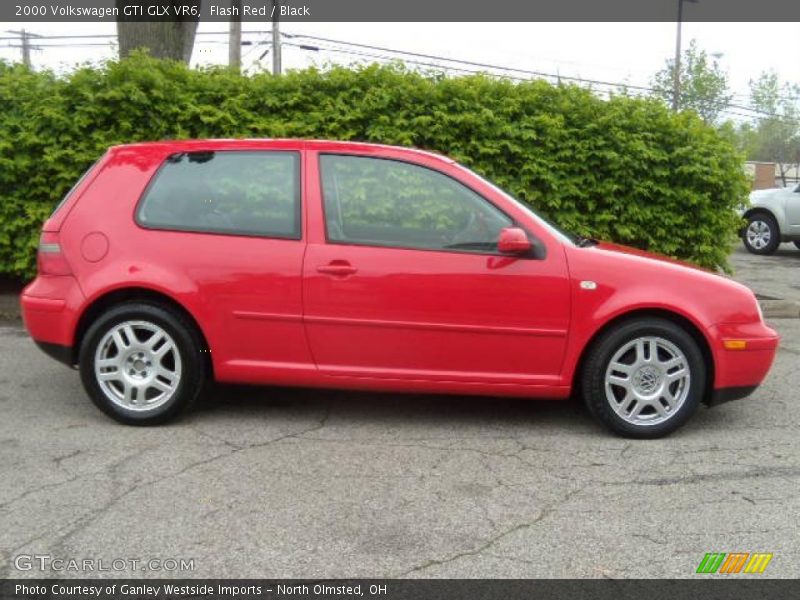 Flash Red / Black 2000 Volkswagen GTI GLX VR6