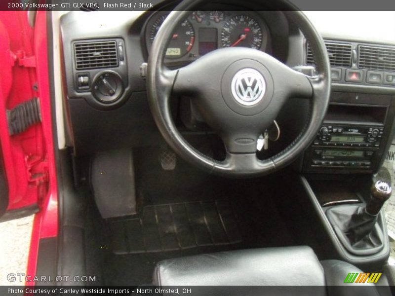 Flash Red / Black 2000 Volkswagen GTI GLX VR6
