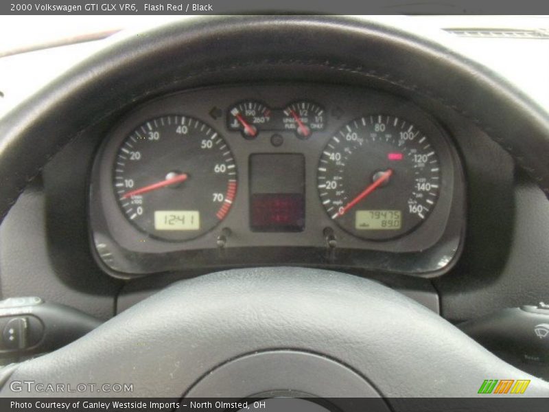 Flash Red / Black 2000 Volkswagen GTI GLX VR6