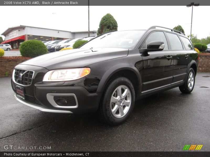 Black / Anthracite Black 2008 Volvo XC70 AWD