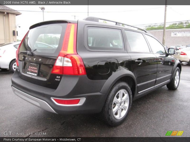 Black / Anthracite Black 2008 Volvo XC70 AWD