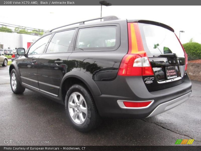 Black / Anthracite Black 2008 Volvo XC70 AWD