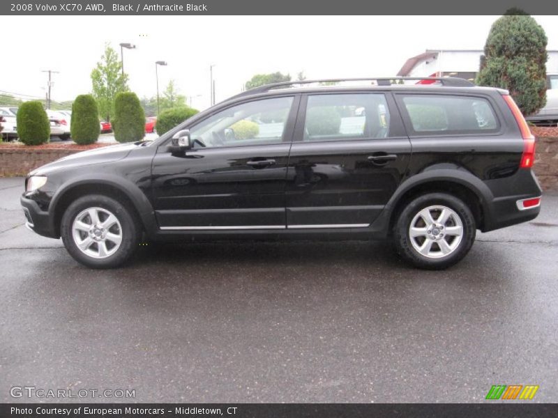 Black / Anthracite Black 2008 Volvo XC70 AWD