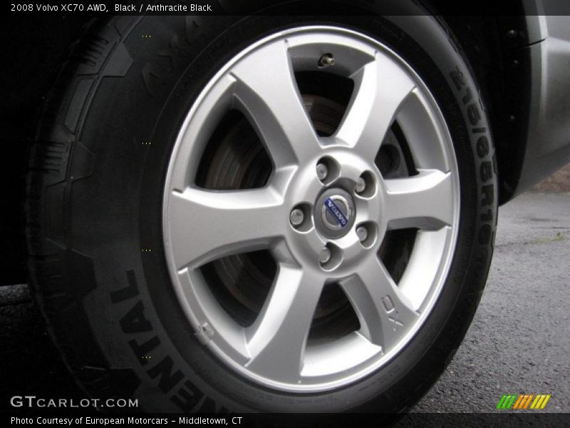 Black / Anthracite Black 2008 Volvo XC70 AWD