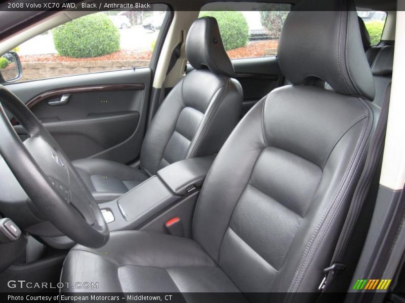 Black / Anthracite Black 2008 Volvo XC70 AWD
