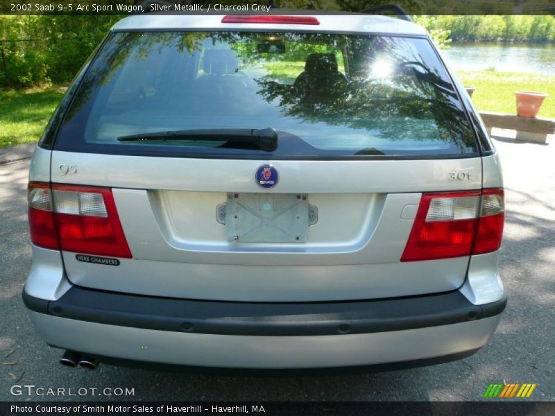 Silver Metallic / Charcoal Grey 2002 Saab 9-5 Arc Sport Wagon