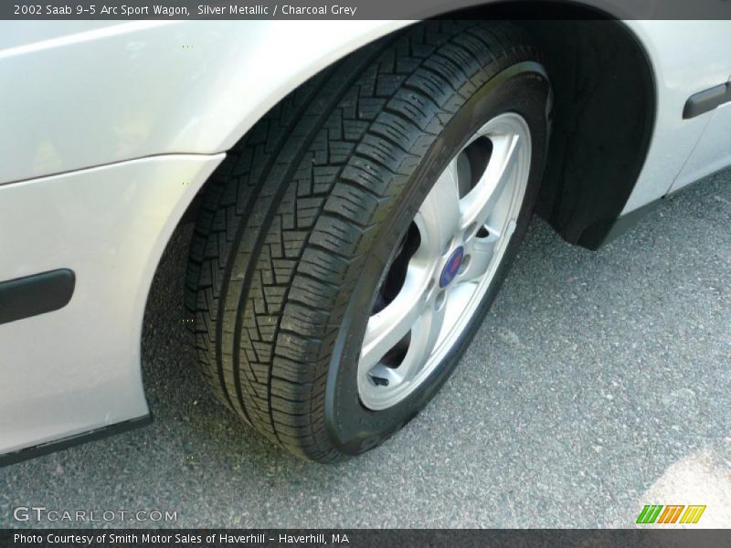 Silver Metallic / Charcoal Grey 2002 Saab 9-5 Arc Sport Wagon