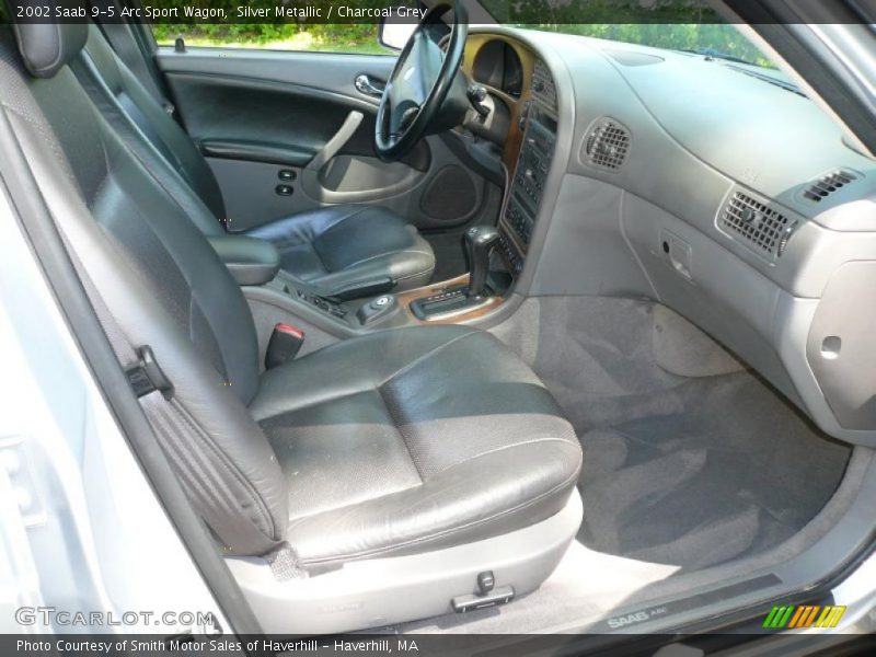Silver Metallic / Charcoal Grey 2002 Saab 9-5 Arc Sport Wagon