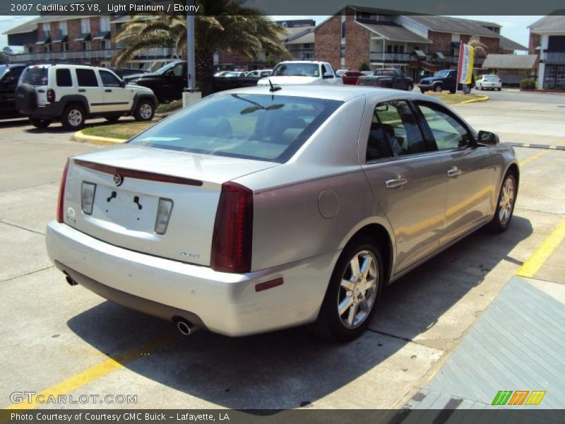 Light Platinum / Ebony 2007 Cadillac STS V8