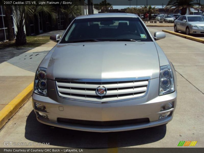 Light Platinum / Ebony 2007 Cadillac STS V8